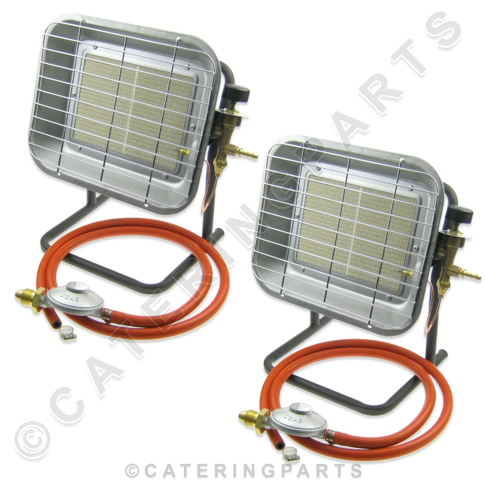 Outdoor Portable Gas Patio Heater Stainless Steel Garden Heating 4.5kw