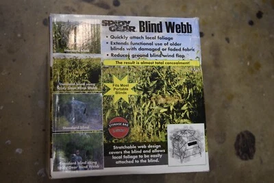 NEW Spidy Gear Hunting Blind Webb to Attach Local Foliage - Image 1 of 4