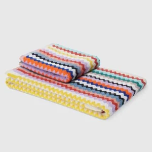 Missoni Home Set 1+1 REVERBERO 100 bathroom towels - Picture 1 of 3