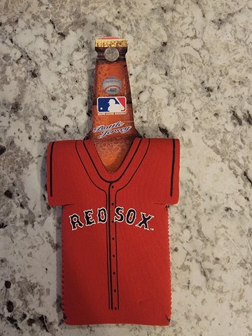 Boston Red Sox Jersey Bottle Koozie NEW Cover