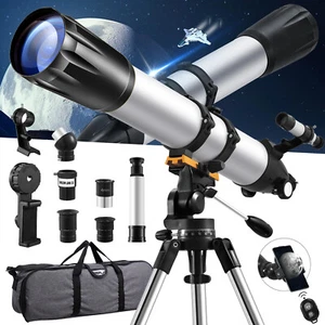 Teleskope Astronomie Profi 900mm 300mm Brennweite Refraktor Teleskop mit Stativ - Bild 1 von 46
