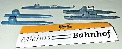 5 x U-Boot diverse 1:1250 =36 å - Bild 1 von 2