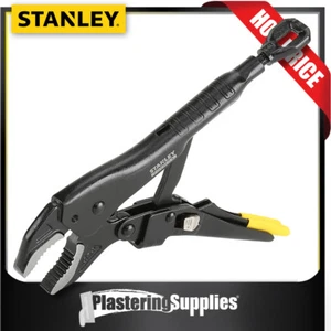 Stanley Clamp Curve Jaw 180mm 7" LockGrip Locking Pliers FATMAX FMHT0-75409 - Picture 1 of 3