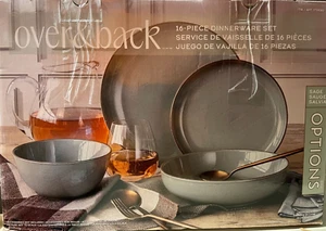 Over and Back 16-piece Dinnerware Set Sage - Picture 1 of 2