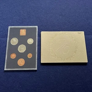 1976 ROYAL MINT PROOF COIN COLLECTION UNITED KINGDOM GOOD CONDITION 2E572 - Picture 1 of 5