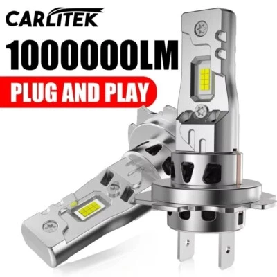 Ampoule LED H7 200W 1000000LM 6500K 12V 24V CSP Haute Puissance, Longue Durée - Bild 1 von 4