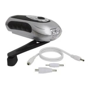 Sealey Wind-Up Torch 3 LED Rechargeable AK3305 - Picture 1 of 1
