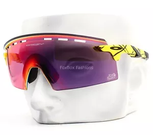 Oakley OO9235 Sunglasses Encoder Tour de France Yellow Splat Prizm Road w/case - Picture 1 of 11
