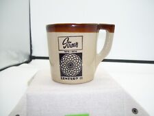 Strouss Department Store Coffee Mug Youngstown Ohio 1875 - 1975 Monmouth Pottery