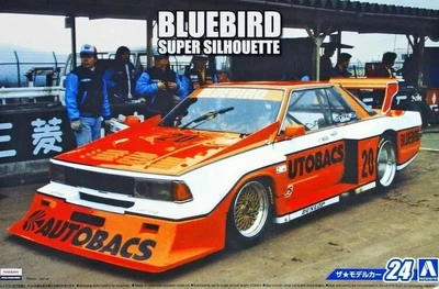 Aoshima 05231 Nissan Bluebird Super Silhouette Kit Montaggio 1/24 - Immagine 1 di 3