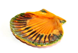 VALLAURIS - ANCIEN VIDE POCHE / COUPELLE, SIGNÉ en CERAMIQUE EMAILLÉ, COQUILLAGE - Imagen 1 de 7