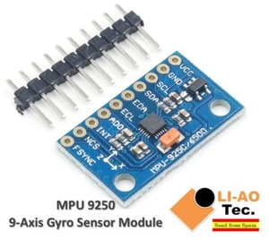 Gyro Sensor Module Mpu 9250 Magnetometer Accelerator 9-Axis Attitude SPI GY-9250 - Foto 1 di 6