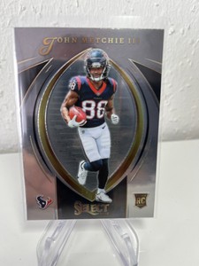 2022 Panini Select Football / Certified Rookies / John Metchie III / Texans / 