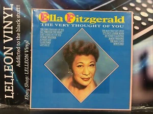 Ella Fitzgerald The Very Thought Of LP Album Vinyl CN2087 Blues Jazz 60s 50s - Picture 1 of 9