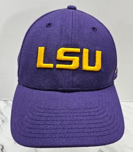 LSU Tigers NIKE Hat Cap Purple Adjustable Strap Hook & Loop ONE SIZE FITS MOST - Picture 1 of 7