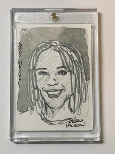 Debra Wilson 2011 Leaf Trading Cards Artist Sketch Card #1/1 by Kevin John