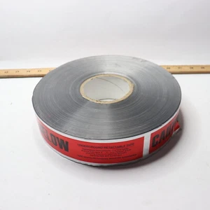 Detectable Safety Tape "Caution Buried Electric Line Below" 5 MIL 2" x 1000' - Picture 1 of 5