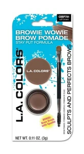 L.A. Colors Browie Wowie Brow Pomade 2-teiliges Set weich braun CBBP781 - Bild 1 von 9