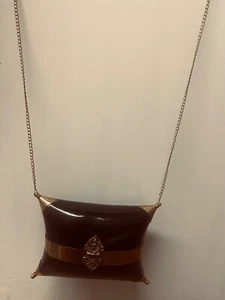 One of a kind Vintage Horn and Brass Purse Bag - Picture 1 of 9