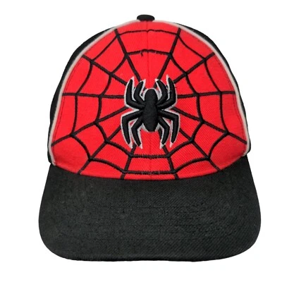 Chapéu Spider-Man Youth Strapback multicolorido tamanho único ajustável 6 painéis KB Ethos - Imagem 1 de 4