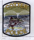 Arkansas - Cotter AK Police Dept Patch