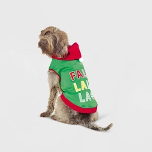 Falalala Dog Hoodie XS Wondershop Holiday Target - Picture 1 of 5