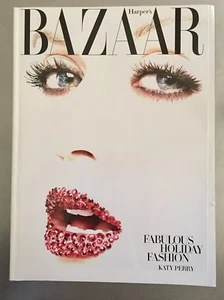 HARPERS BAZAAR Magazine - Fabulous Holiday Fashion - December 2010 - KATE PERRY - Picture 1 of 2