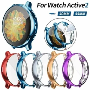 (2 Pack)TPU Screen Protector case For Samsung Galaxy Watch Active 2 40mm 44mm - Picture 1 of 36