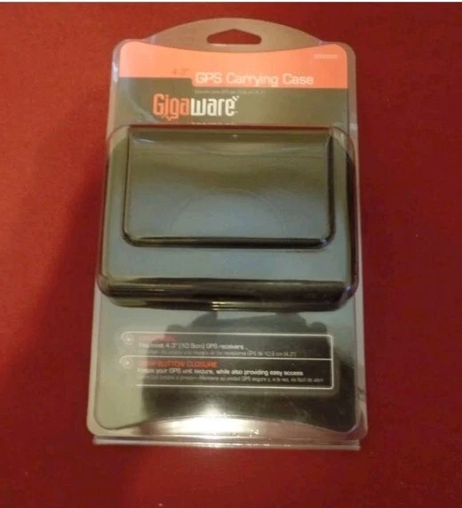 Gigaware GPS Carrying Case 4.3" Universal Black 2000530 - Image 1 of 2