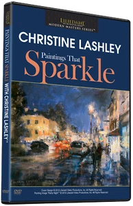 CHRISTINE LASHLEY: PAINTINGS THAT SPARKLE - Art Instruction DVD - Picture 1 of 5