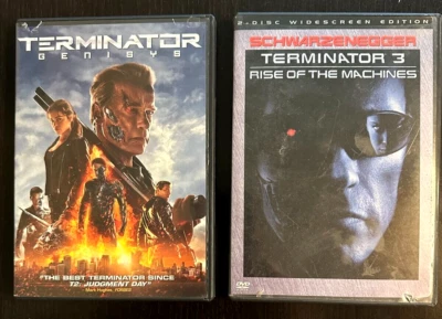 Arnold Schwarzenegger in Terminator 3 & Terminator Genisys (DVDS) Both Included. - Image 1 of 4