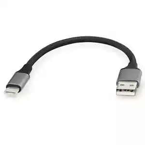 Câble USB C 6 Pouces Court, Cordons USB C Charge Rapide, USB A vers USB C 6 Pouces Ch... - Photo 1/4