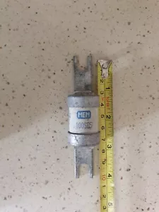 MEM SD5 100A gG, BS88-2, 415V AC, 80kA, Tested - Picture 1 of 2