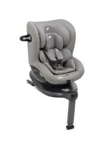 Joie i-Spin 360 i-Size Group 0+/1 Swivel Safety Child Car Isofix - Grey Flannel - Picture 1 of 11