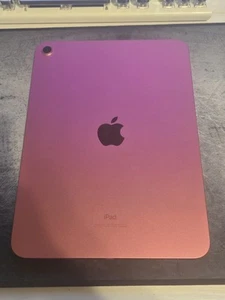 Pink iPad (10th Gen) 256 GB,WiFi,10.9" + KEYBOARD CASE & SCREEN PROTECTOR BUNDLE - Picture 1 of 8