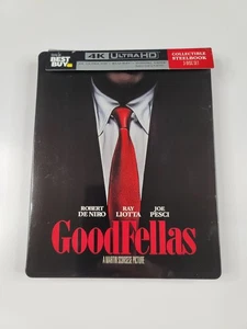 Goodfellas: Limited Edition Steelbook (4K UHD & Blu-ray 2020) Good Read Descript - Picture 1 of 24