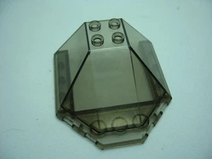 1 x Lego 87606 Windscreen 6x6x2 Canopy Trans Black  SL01 - Picture 1 of 2