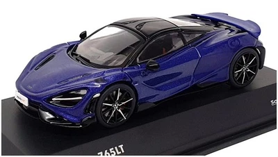 Solido 1/43 Scale Diecast S4311906 - McLaren 765LT - Met Blue - Image 1 of 4