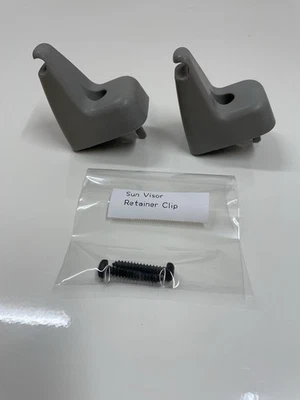 OEM 1999-2007 Ford F250 F-250 F350 F-350 gris parasol retenedor clip gris Foto 1 de 4