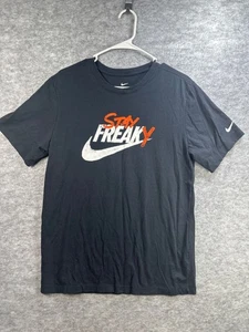 Nike Mens Dri-FIT Stay Freaky Mens Size Medium Black T-Shirt Swoosh Freak - Picture 1 of 6