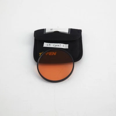 Tiffen Professional Series 9 Coral 1 Drop-In Filter  - Free Shipping! - Image 1 of 2