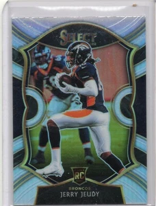 Panini Select Jerry Jeudy #56 Silver Prizm Rookie RC 2020 Denver Broncos - Imagen 1 de 2