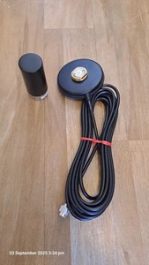 Leica CA22 Magnetic Radio/Modem Antenna Mount with Leica CA12 Radio Antenna - Picture 1 of 13