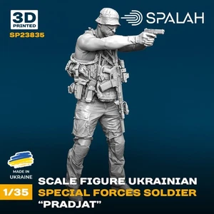 Ukrainian special forces soldier Pradjat Scale Figure Model 1:35 SP23835 - Picture 1 of 3