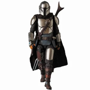 MAFEX No.129 The Mandalorian Beskar Armor Action Figure – Medicom Toy Star Wars - Picture 1 of 7