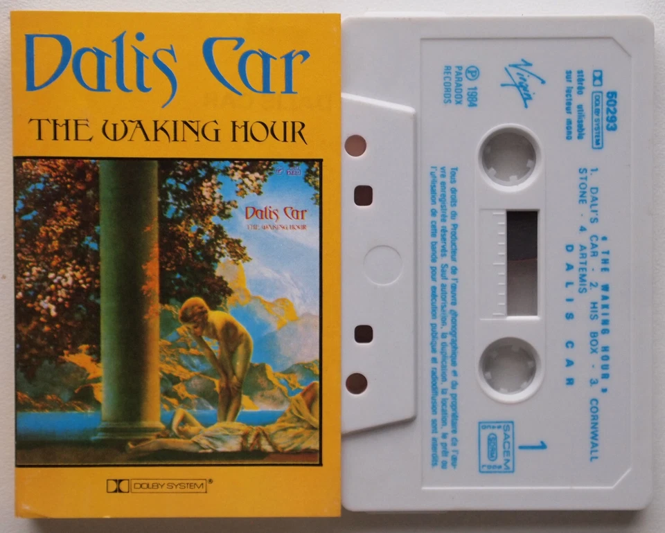 DALIS CAR - THE WAKING HOUR (VIRGIN 50293) 1984 FRANCE CASSETTE BAUHAUS JAPAN - Image 1 of 4