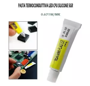 Pasta Adesiva Termica Termoconduttiva STARS-922 LED CPU Silicone 5g 0.671W/MK PV - Afbeelding 1 van 1