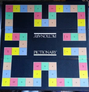 Vintage 1985 Pictionary Ersatz Brettspiel Engel Spiele EUC - Bild 1 von 3