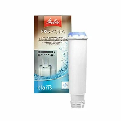 10 x MELITTA CAFFEO PRO AQUA CLARIS WATER FILTER CARTRIDGES Bulk Buy  6546281x10 - Image 1 of 3