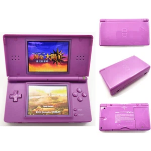 Retrofit Purple Nintendo DS Lite NDSL Video Game Console System With Charger - Picture 1 of 7